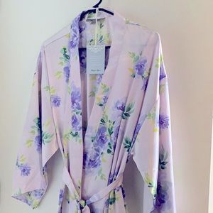 Silky Bridal Robe